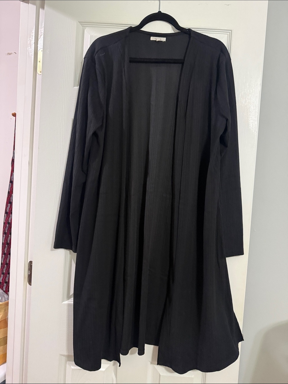 Maurices Black Ribbed Top